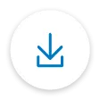 Icon with download arrow
